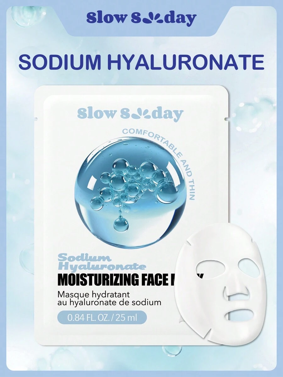 SlowSunday Sodium Hyaluronate Moisturizing Face Mask