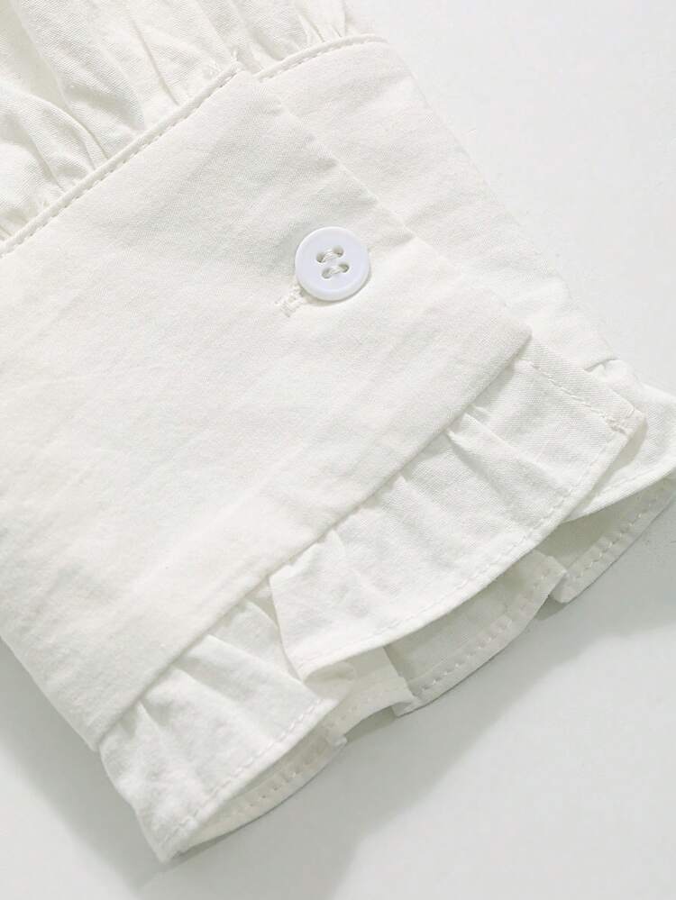 Women's Tie Front Long Sleeve Blouse,Fall Women Clothes