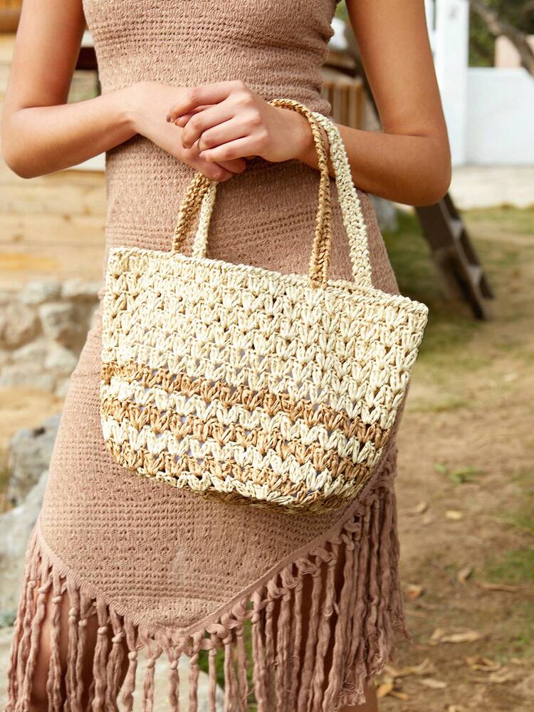 Women'S Woven Handbag