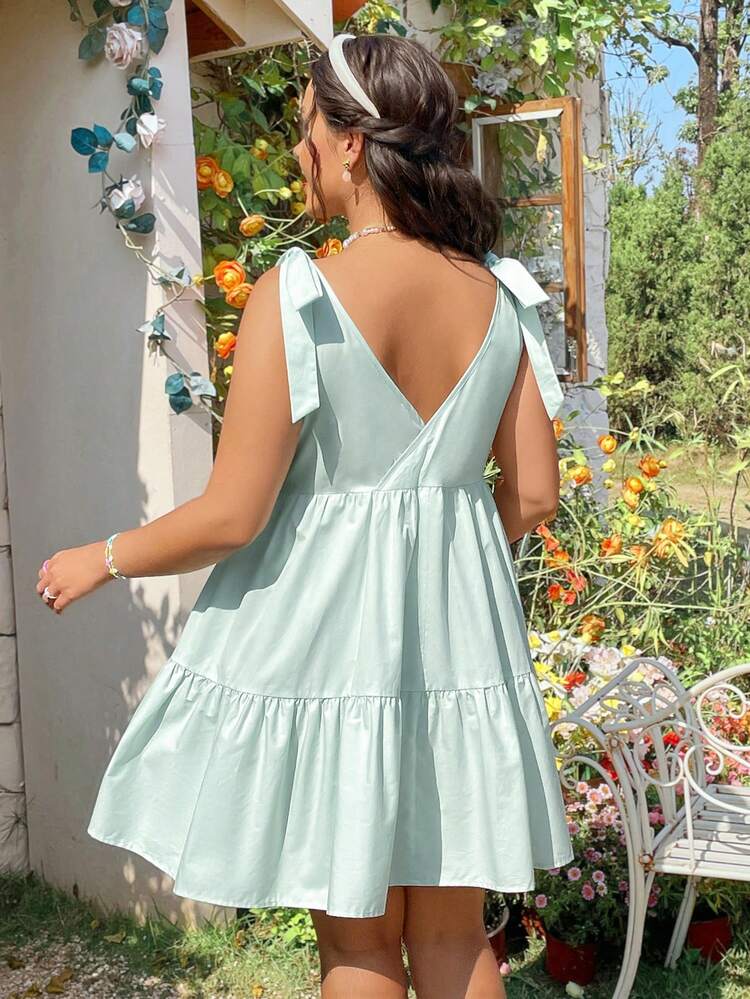 Plus Size Casual Beach Wrap Bodycon Sleeveless Short Dress