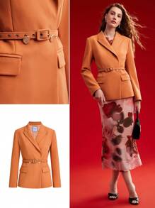 MOTF PREMIUM Vrouwen Puntig Kraag Blazers Jassen