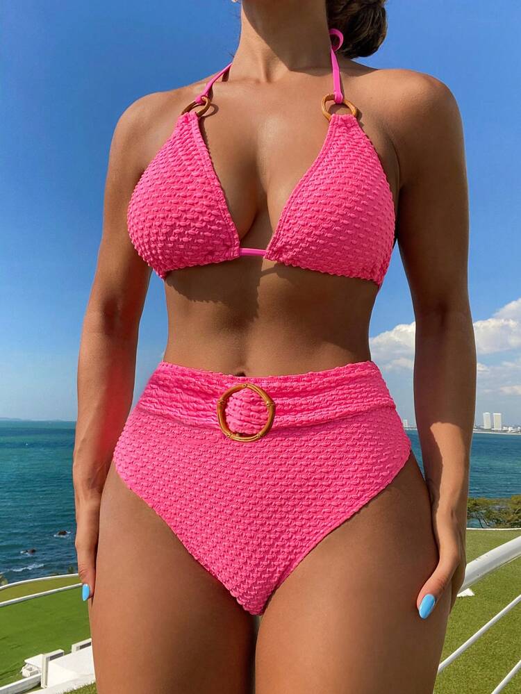 Women's Halter Bikini Set Summer Beach