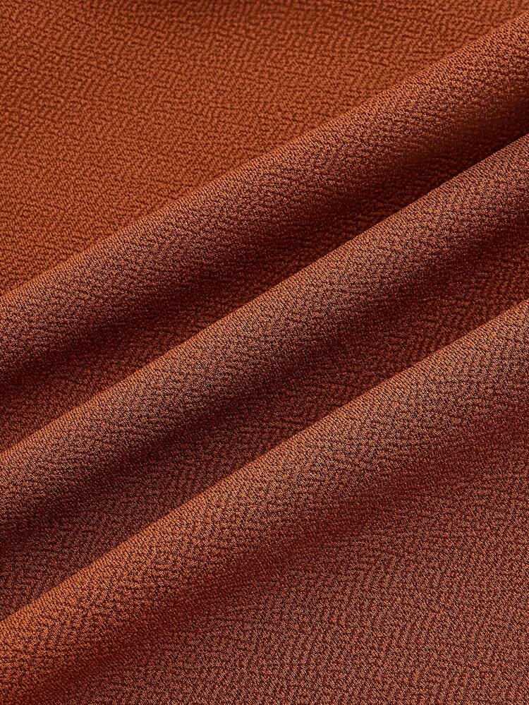 Plus Size Solid Color Elastic Waist Overlapping Three-Piece Leggings