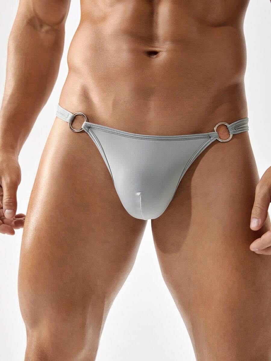 DrisQ DrisQ Tanga De Aro Redondo Con Conexión Para Hombres - Gris - Ver 1