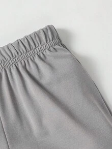 Đứa bé trai Nhiều màu Tính hai mặt Đã chải Nhung Lụa In Quần short - Nhiều màu - Xem 5