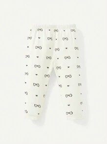 Cozy Pixies Áo chui đầu tay phồng cổ tròn bé gái và quần 2 bộ trang phục - Hồng - Xem 3