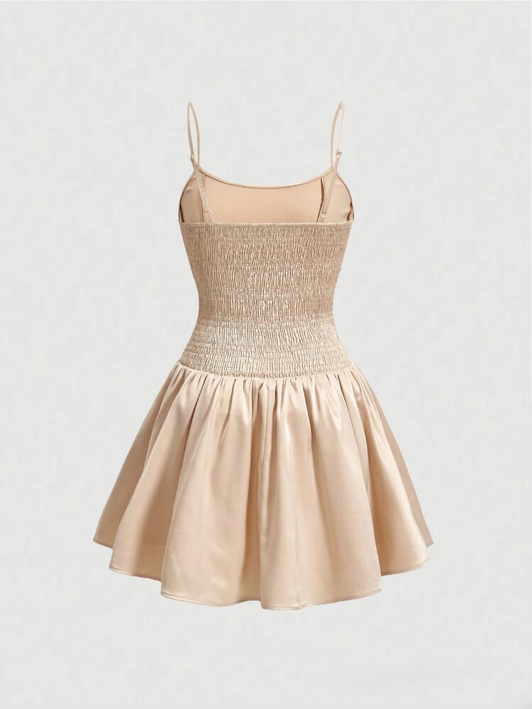 Solid Color Women'S Cami Dress