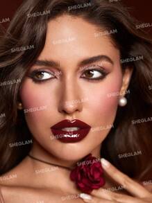 SHEGLAM Ember Rose Collection Valentinstagsgeschenk Rosa Lipgloss Rosa Rouge Lippenstift Lidschatten Make-Up-Set Rote Make-Up-Kollektion Abschluss Geburtstag Urlaub Sommer Herbst Autumn Y2K Schick Mode Damen Marke Make-Up Kosmetik SchöNheit Party Strand Reise Camping DraußEn Schule Campus Ausflug Festivals Dekoration Geschenk PräSent Rose MäDchen Cosplay Beste Farbe Charme AtmosphäRe