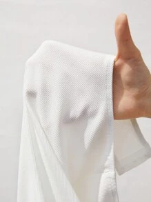 BizChic 女式無袖鏤空前部連身衣 - 白色 - 查看 9