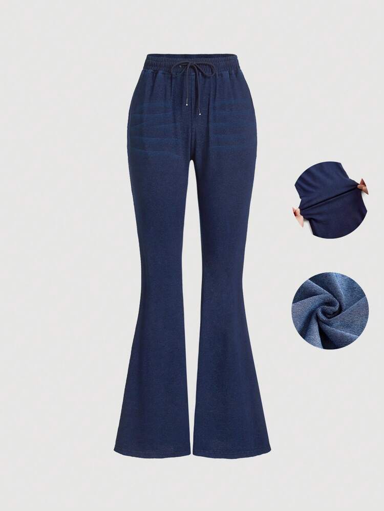 Women'S Low-Rise Wide Leg Flared Jeans