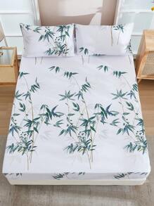 3入組花卉枝莓圖案印花聚酯纖維床上四件套 - 彩色 - 查看 11