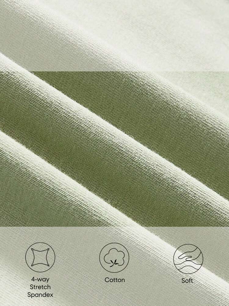 Baby Boy's 3pcs Knitted Soft Decorative Pocket Round Neck Short Sleeve Sweater Set