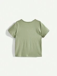 Cozy Pixies Baby Boy's 3pcs Knitted Soft Decorative Pocket Round Neck Short Sleeve Sweater Set