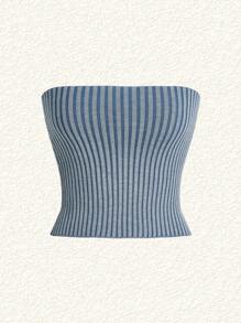 SHEIN EZwear 女性休閒針織背心