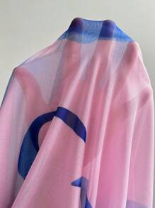 Calvaya Vestido De Sirena Con Escote Descubierto Y Estampado Para Mujer