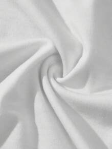 EMERY ROSE Lässiges V-Ausschnitt Pullover Oberteil für Frauen mit Hund Herz Grafik, geeignet für den Sommer