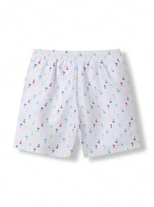 Surfspeed Men's Shorts With Coconut Tree Pattern All Over For Beach - Multicolor - View 2