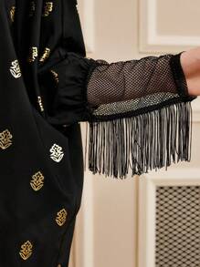 Al Najma V領流蘇修邊土耳其柯夫特 & 阿拉伯傳統長袍