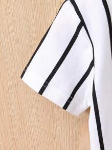 Baby Boys' Striped Short Sleeve Top
