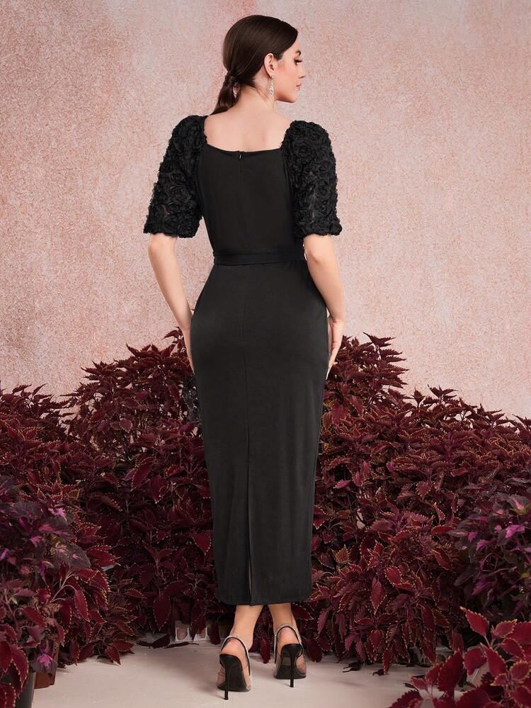 Women's Solid Color Simple Style Dress