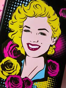 Marilyn Monroe X SHEIN Black Cushion Hair Brush - Black - View 3