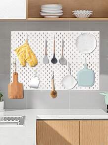 SHEIN Basic living 3 pièces Métallique Crochet Panneau Perforé Accessoire Crochet Pour Organisation Outil Ustensile De Cuisine Dans Panneau Perforé , Panneau Perforé Crochet Kit Panneau Perforé J Crochet Assortiment , garage Outil Stockage Artisanat Crochet Panneau Perforé ( Blanc )