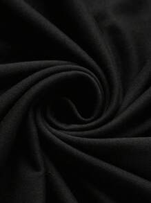 Sweetra 女式纯色喇叭袖耸肩上衣和吊带裙两件套