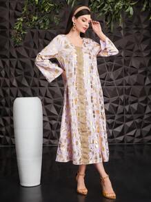 Al Najma Women's Printed Dress