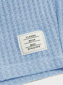 Manfinity VCAY 男士束腰針織休閒短褲