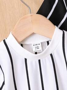 Baby Boys' Striped Short Sleeve Top