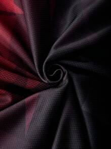 SHEIN Tween Boys' Letter & Geometric Print Short Sleeve T-Shirt And Shorts Set - Multicolor - View 7