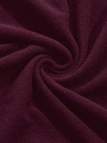 DAZY Camiseta de manga larga para mujer de ajuste ceñido con cuello cuadrado y forro térmico