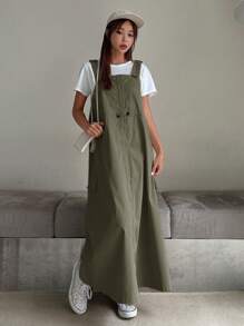 DAZY 工装风格吊带裙夏季太阳裙，休闲女装