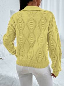 EMERY ROSE Langärmliger Pullover Mit Perlen-details