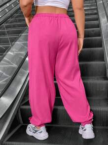 Flirla Pantaloni cu tiv elastic pentru damă de mărime mare