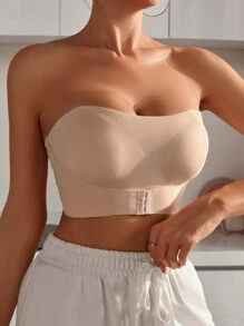Wedaily 3pcs Women's Wireless Hook Front Closure Wireless Bra - Multicolor - View 3