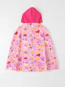 少女專屬披肩領吸水浴袍