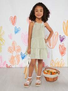 Mini mi Sandalias Planas Para Niños - Blanco - Ver 5