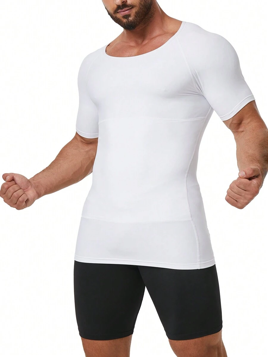 Men's Sharkskin Short Sleeve Compression Shirt