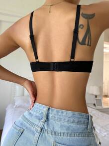 Women's Solid Color Bra With Underwire, 5pcs/Set - Multicolor - View 6