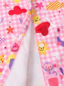 少女專屬披肩領吸水浴袍