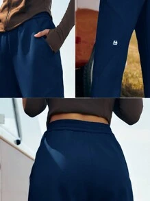 In My Nature Women's Outdoor Sports Softshell Pants - Navy Blue - View 4
