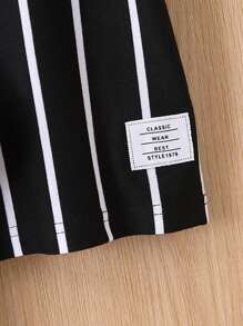 Baby Boys' Striped Short Sleeve Top