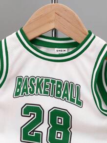 Baby Boys' Casual Basketball Sports Suit