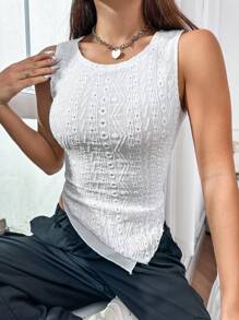 SHEIN Unity Lace 2 In 1 Tank Top