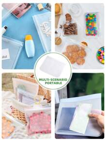 SHEIN Basic living 1pc Clear Food Storage Bag - Clear - View 6