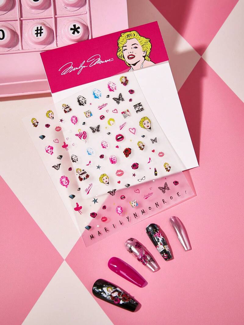 Marilyn Monroe ネイルステッカー