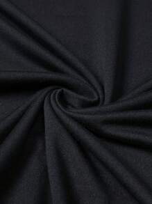 男士常规款短袖字母图案 T 恤，休闲户外装，适合夏季、高尔夫、钓鱼、篮球、露营、健身、运动、跑步、户外活动、度假 - 黑色 - 查看 6