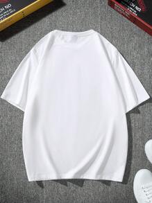 Claim Dot Camiseta de manga corta para hombre con diseño gráfico de retrato y eslogan, regalo para el novio, para salir