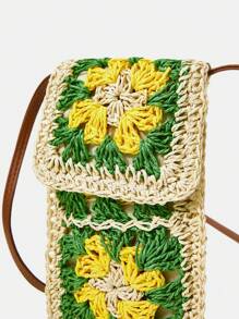 SHEIN MOD Woven Bag - Multicolor - View 7